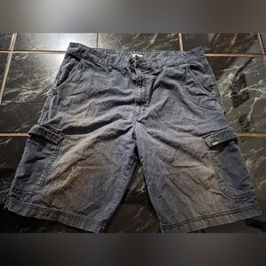 Mens vans black size 38 cargo shorts